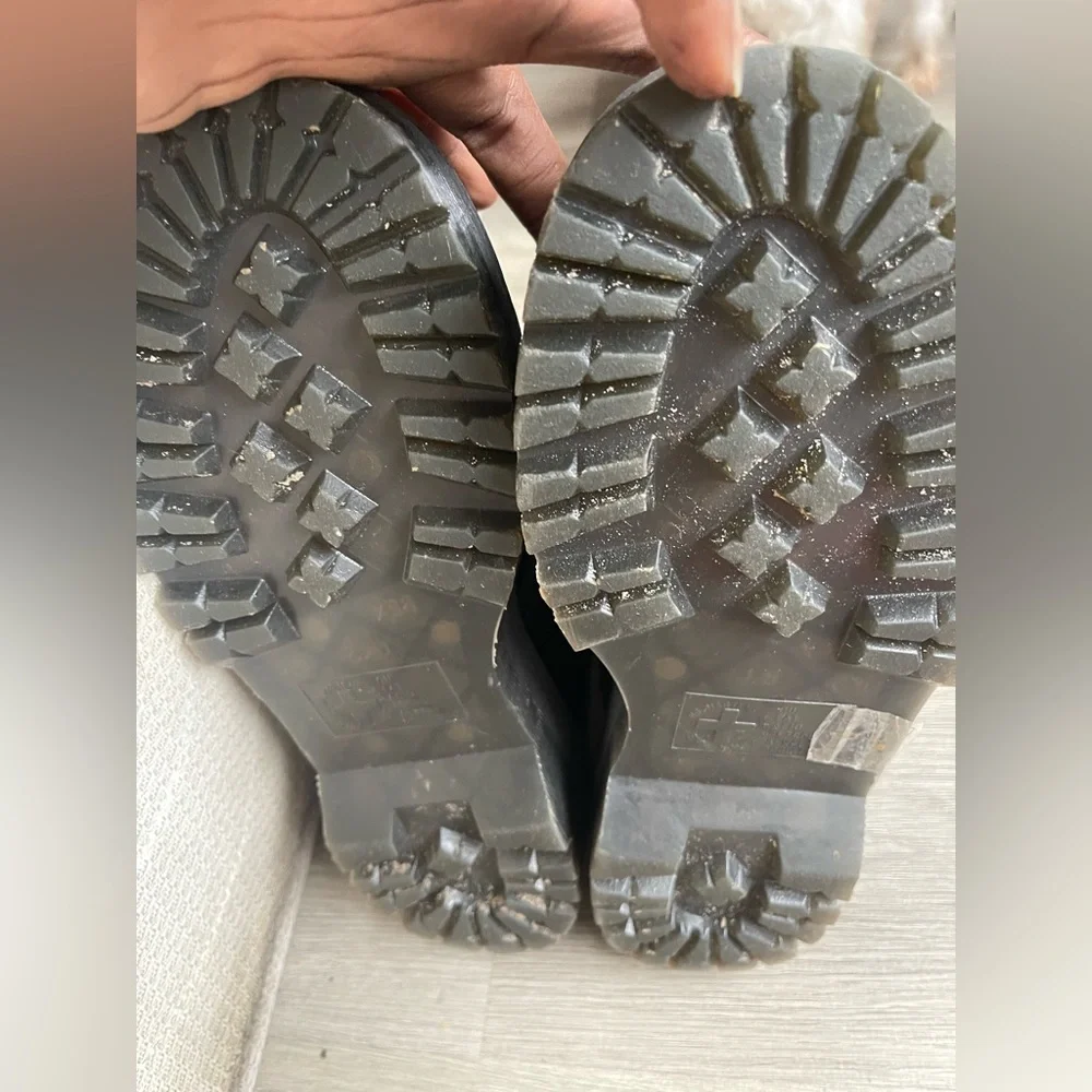 Dr martens jadon 8 hi smooth leather boots - Picture 7 of 7